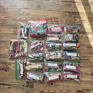 Huge Lot Embroidery Thread Floss 280 Pieces